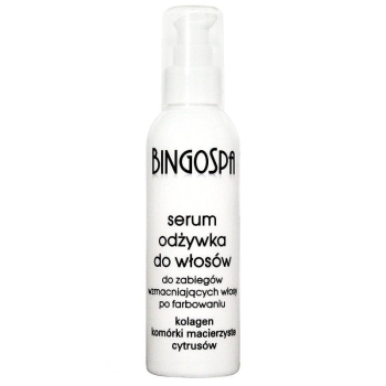 BINGOSPA Serum odżywka do włosów kolagen, komórki macierzyste cytrusów 150g  